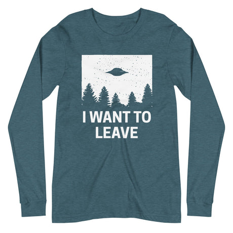 I Want To Leave Premium Long Sleeve Shirt