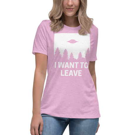 I Want To Leave Women's Shirt