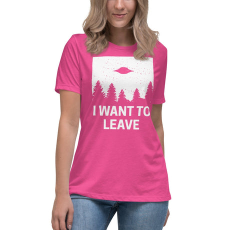 I Want To Leave Women's Shirt