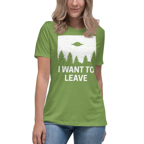 I Want To Leave Women's Shirt