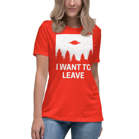 I Want To Leave Women's Shirt