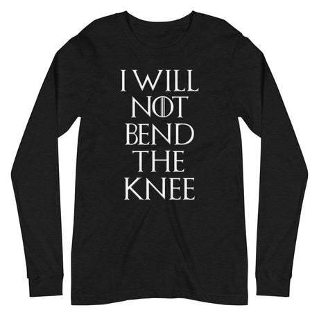 I Will Not Bend The Knee Premium Long Sleeve Shirt