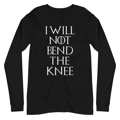 I Will Not Bend The Knee Premium Long Sleeve Shirt