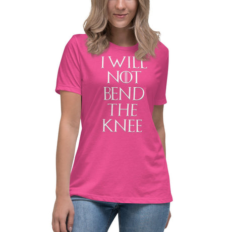 I Will Not Bend The Knee Women's Shirt