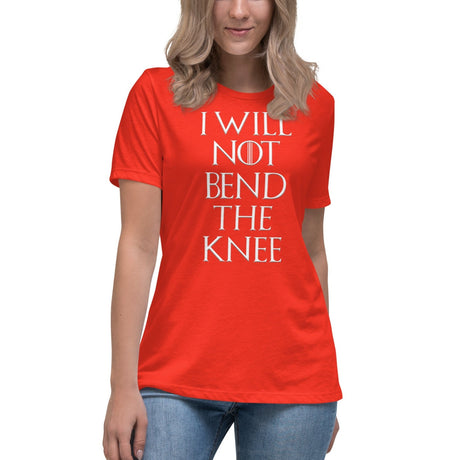 I Will Not Bend The Knee Women's Shirt