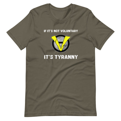 If It's Not Voluntary It's Tyranny Shirt