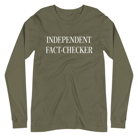 Independent Fact Checker Premium Long Sleeve Shirt