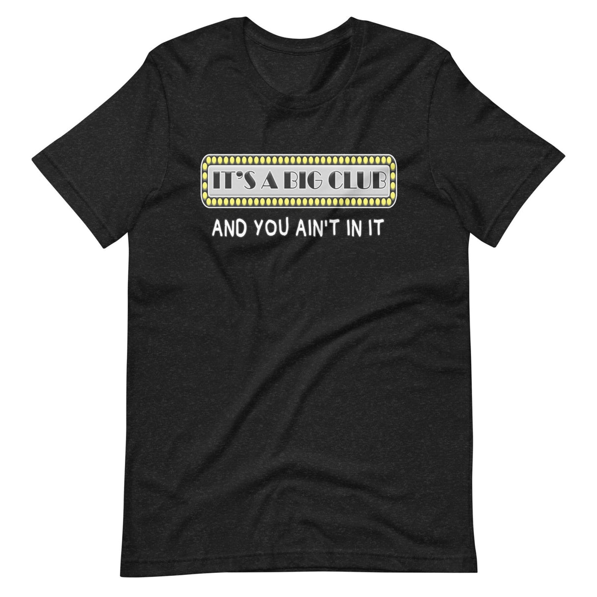 It's a Big Club And You Ain't In It Shirt