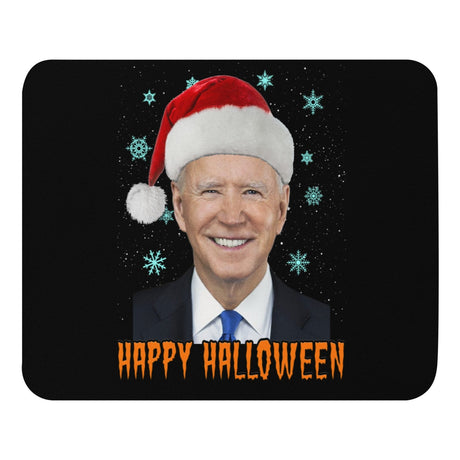 Joe Biden Happy Halloween Mouse Pad