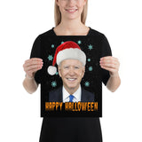 Joe Biden Happy Halloween Poster