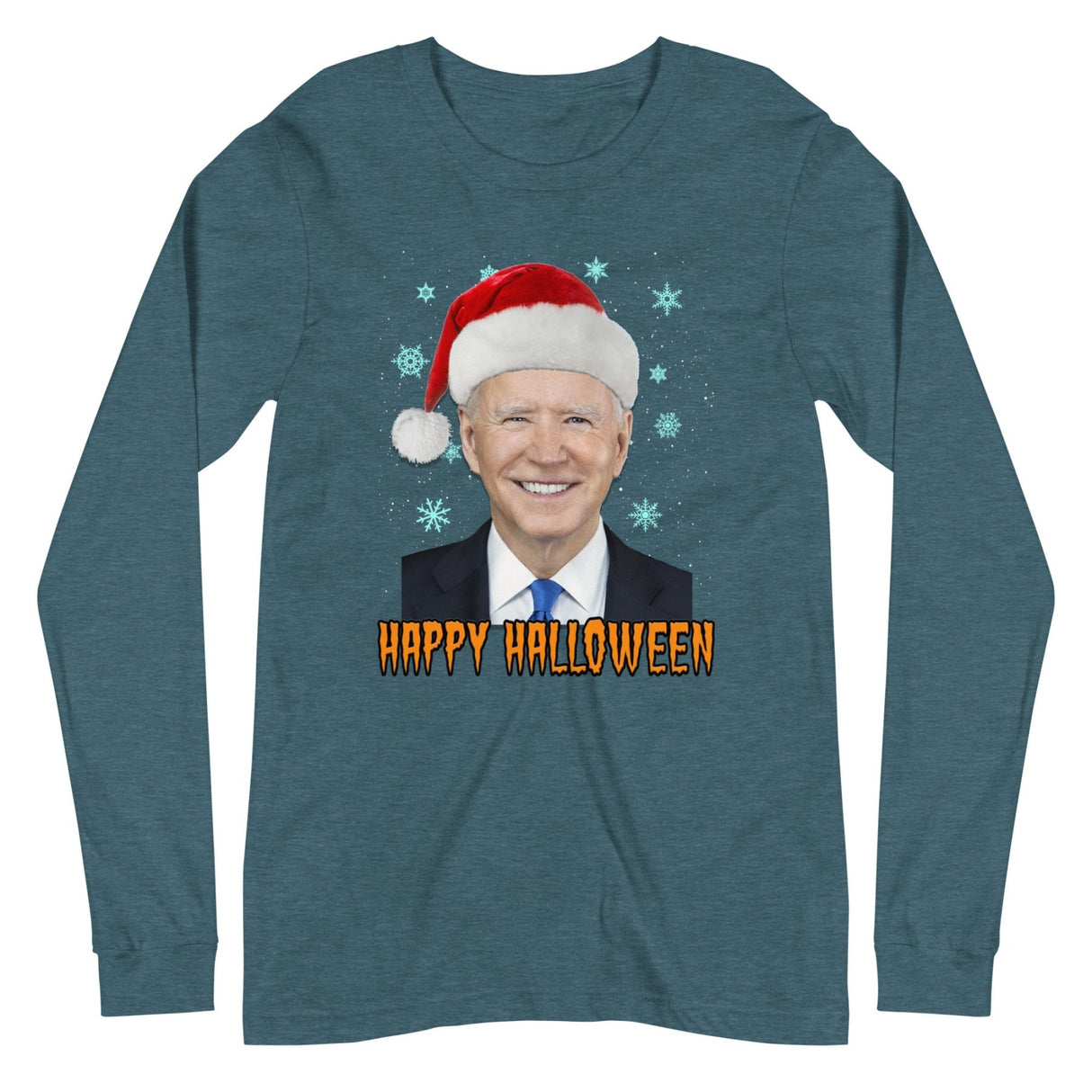 Joe Biden Happy Halloween Premium Long Sleeve Shirt