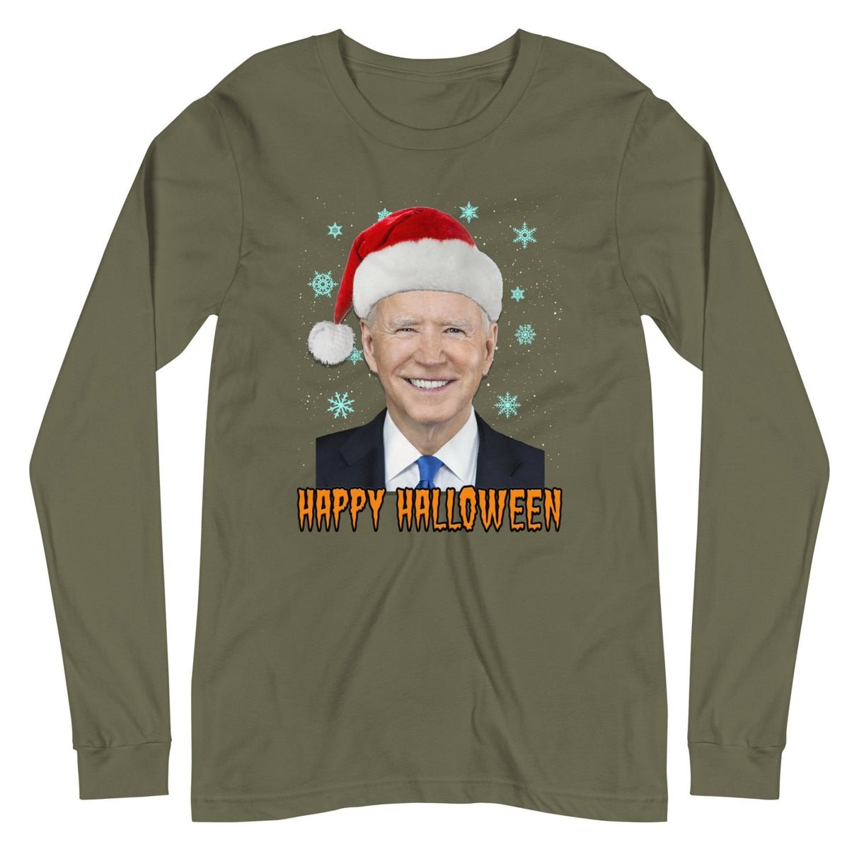 Joe Biden Happy Halloween Premium Long Sleeve Shirt