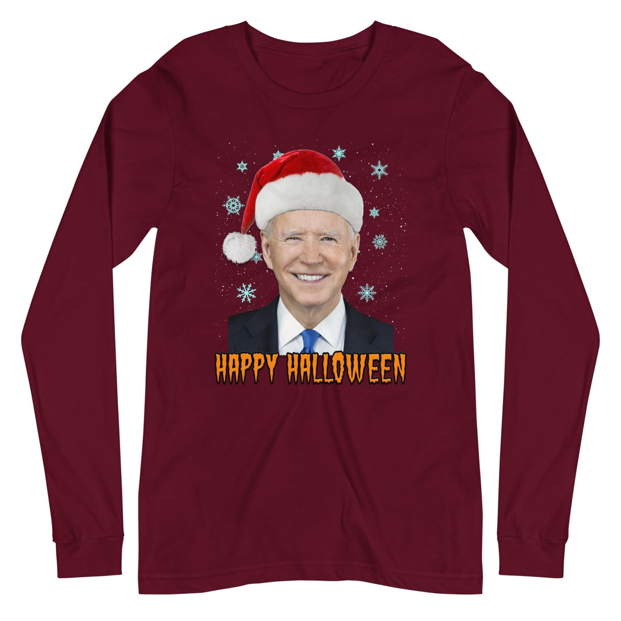 Joe Biden Happy Halloween Premium Long Sleeve Shirt