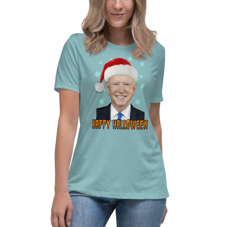 Joe Biden Happy Halloween Women's Shirt