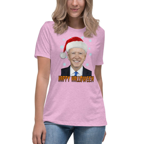 Joe Biden Happy Halloween Women's Shirt