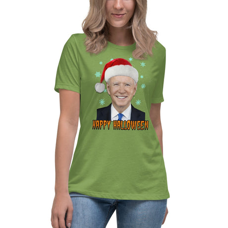 Joe Biden Happy Halloween Women's Shirt