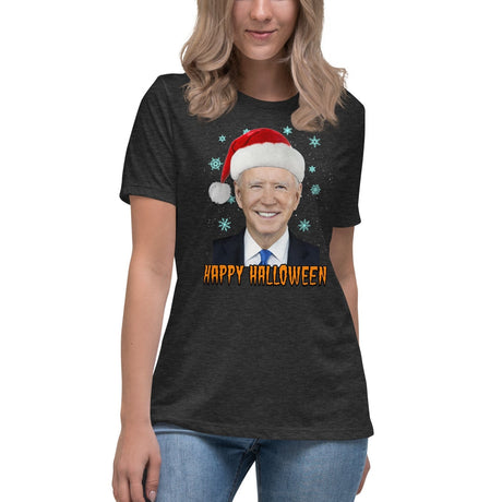 Joe Biden Happy Halloween Women's Shirt