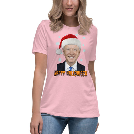 Joe Biden Happy Halloween Women's Shirt