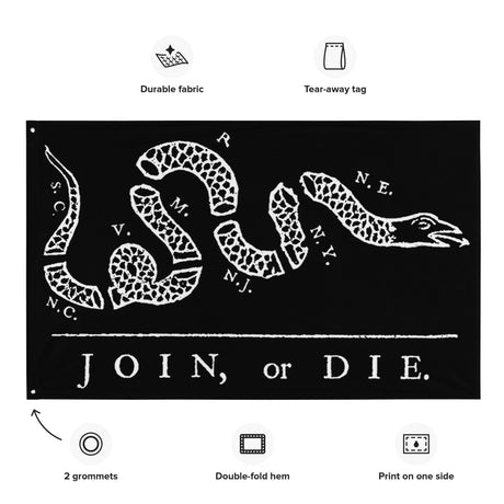 Join Or Die Flag