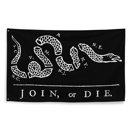 Join Or Die Flag