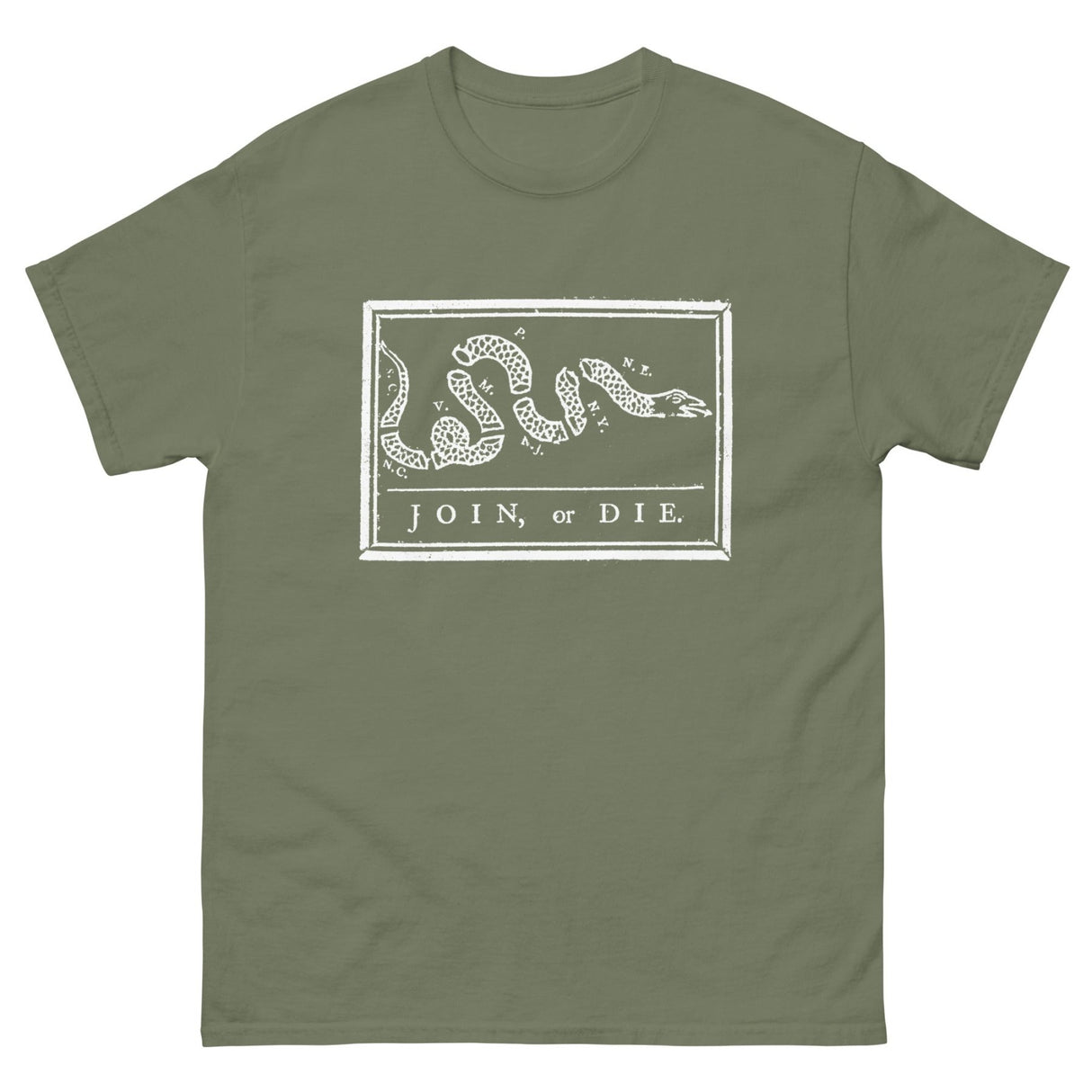 Join or Die Heavy Cotton Shirt