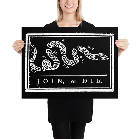 Join or Die Poster