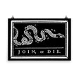 Join or Die Poster