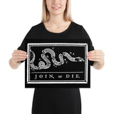 Join or Die Poster