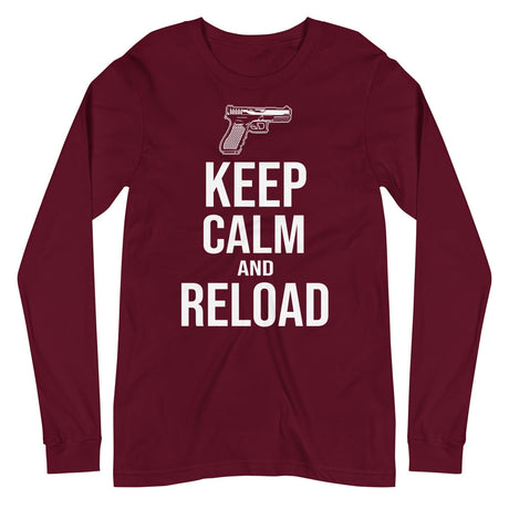 Keep Calm and Reload Long Sleeve Shirt