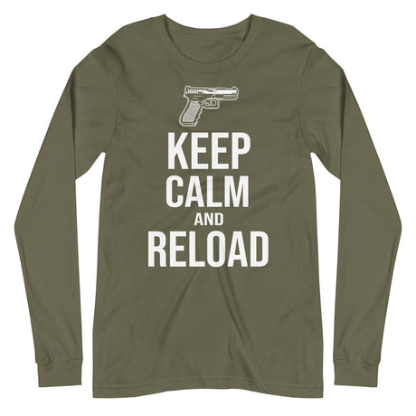 Keep Calm and Reload Long Sleeve Shirt