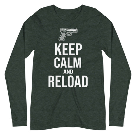 Keep Calm and Reload Long Sleeve Shirt