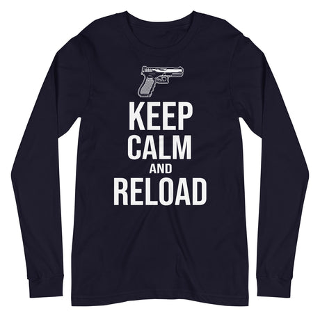 Keep Calm and Reload Long Sleeve Shirt