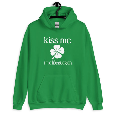 Kiss Me I'm a Libertarian Hoodie