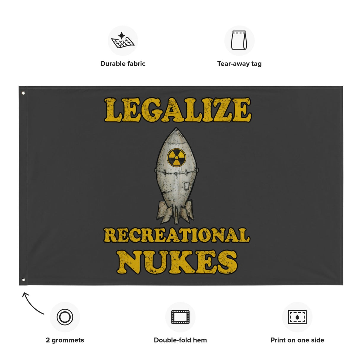 Legalize Recreational Nukes Flag