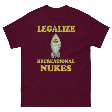 Legalize Recreational Nukes Heavy Cotton Shirt