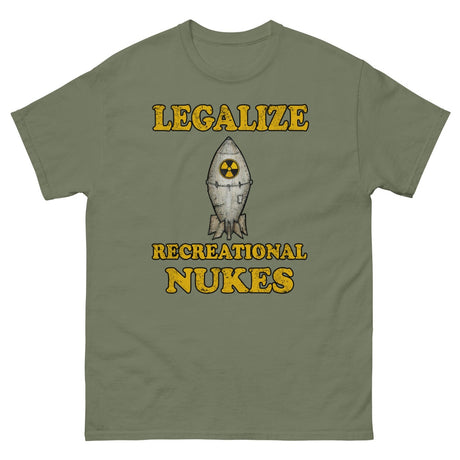 Legalize Recreational Nukes Heavy Cotton Shirt