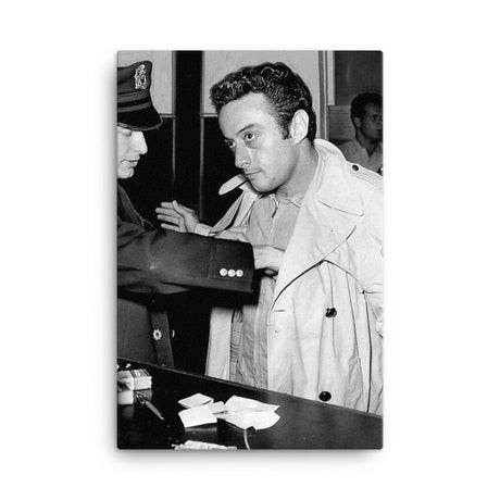 Lenny Bruce Arrest Artistic Canvas Print