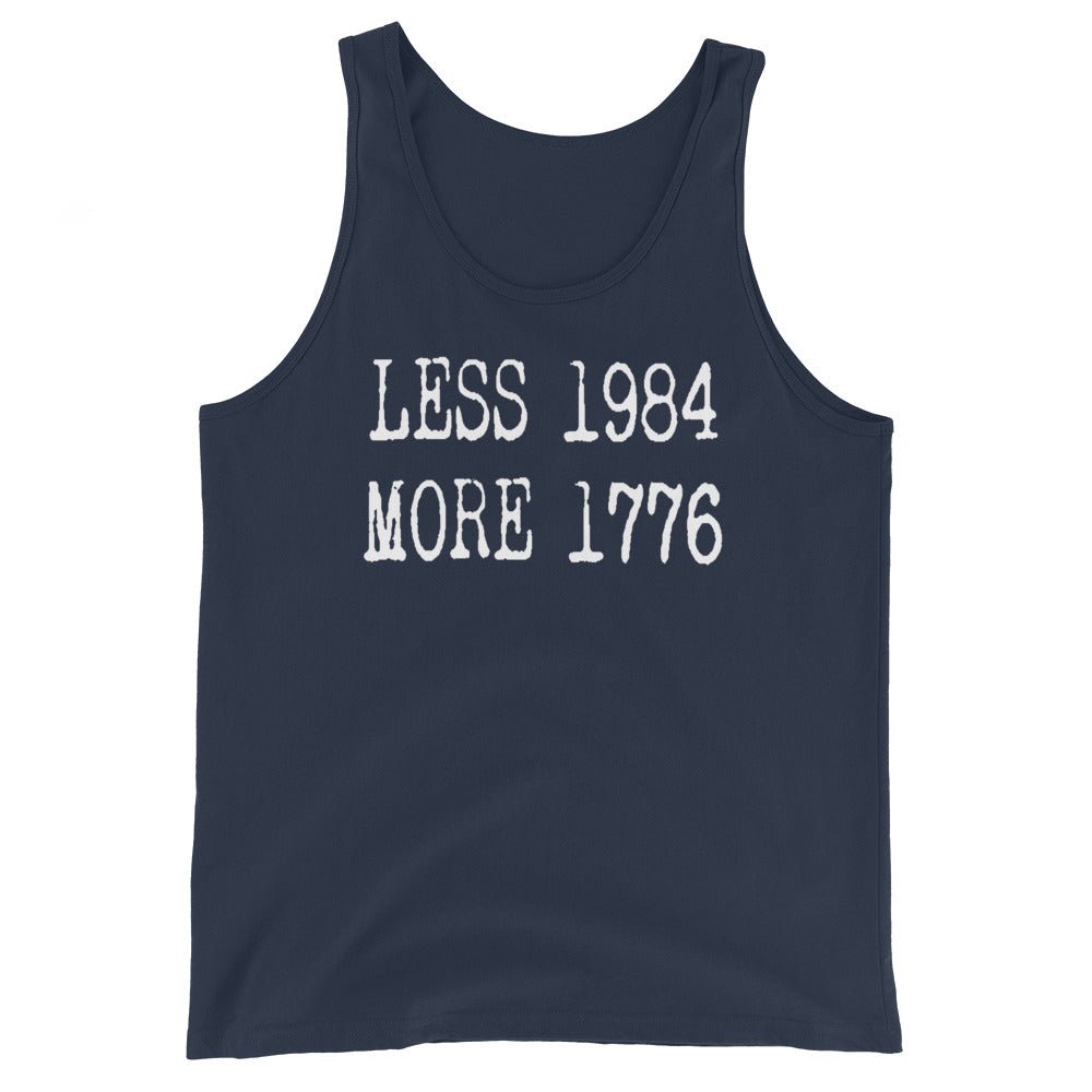 Less 1984 More 1776 Tank Top