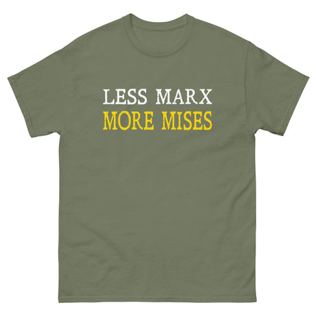 Less Marx More Mises Heavy Cotton Shirt