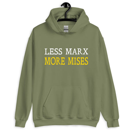 Less Marx More Mises Hoodie