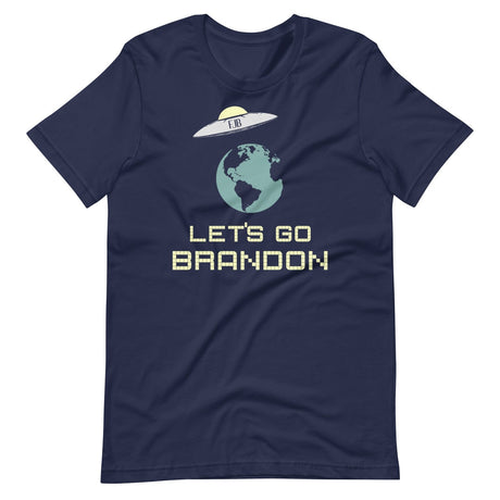 Let's Go Brandon Alien Spaceship Shirt