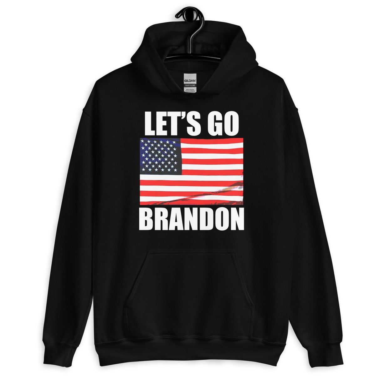 Let's Go Brandon American Flag Hoodie