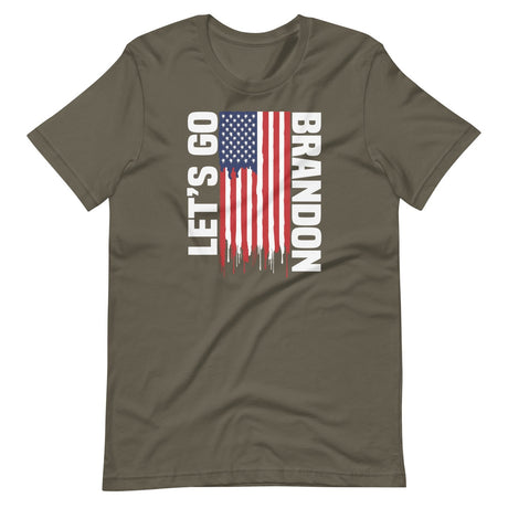 Let's Go Brandon American Flag Horizon Shirt