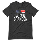 Let's Go Brandon American Flag Sunglasses Shirt