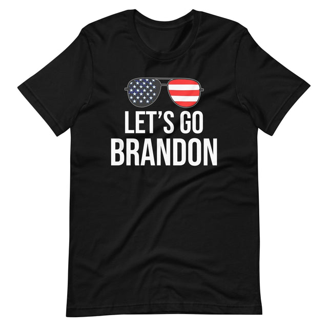 Let's Go Brandon American Flag Sunglasses Shirt