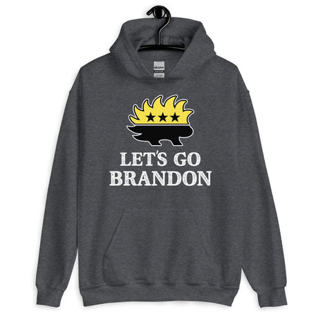 Let's Go Brandon Ancap Porcupine Hoodie