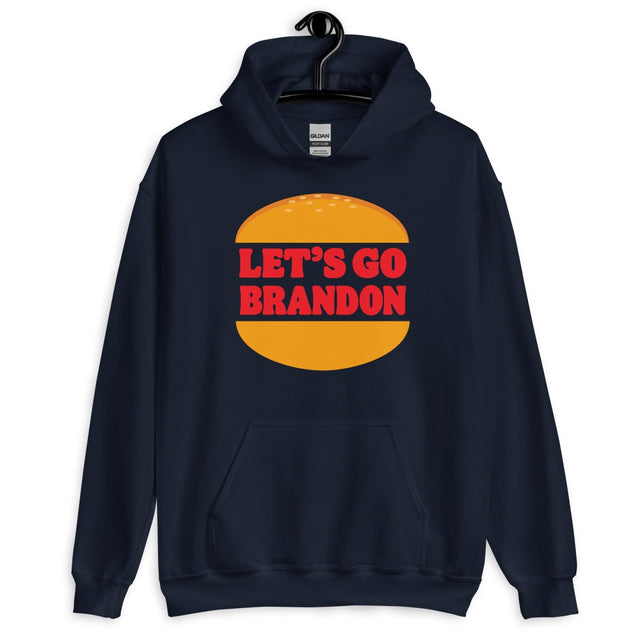 Let's Go Brandon Burger Hoodie