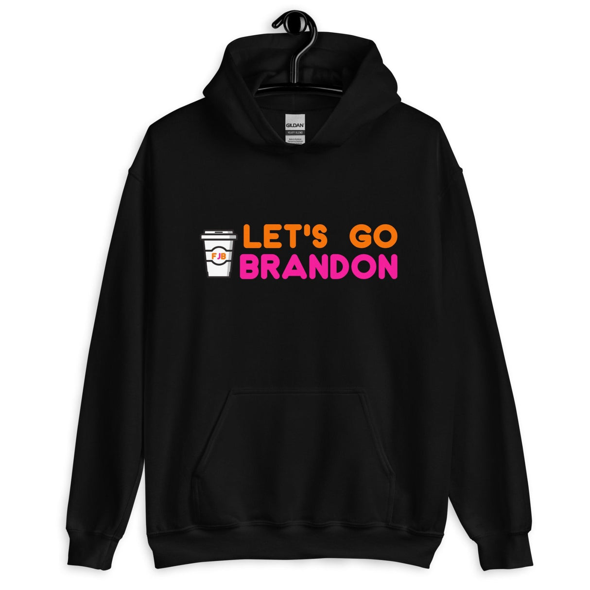 Let's Go Brandon Donut and Coffee Shop Hoodie