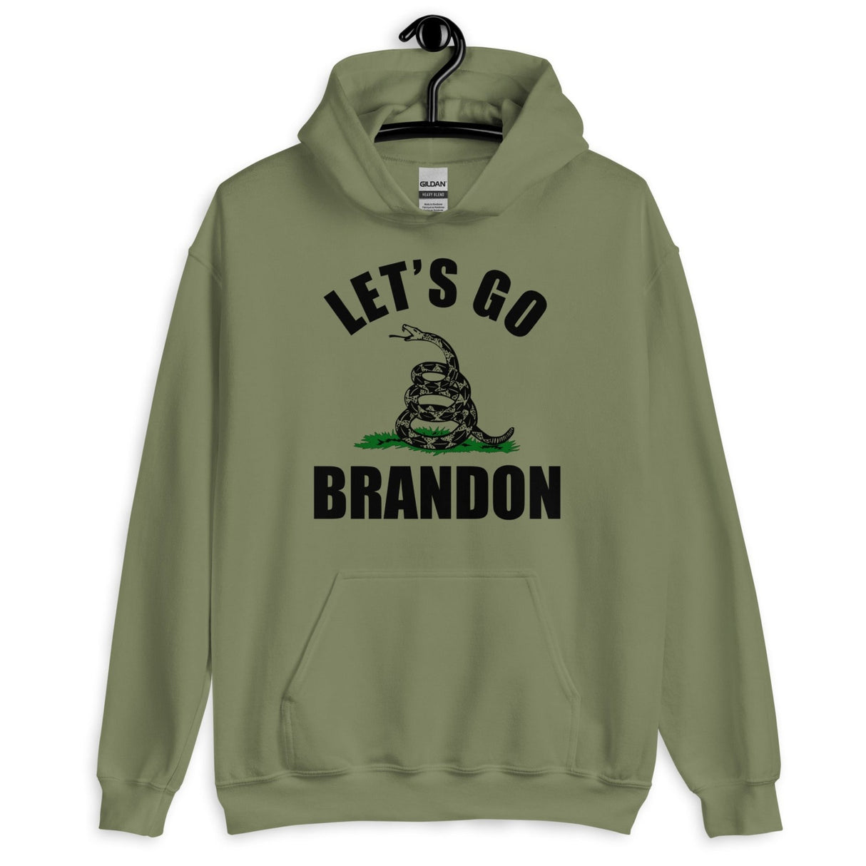 Let's Go Brandon Gadsden Snake Hoodie