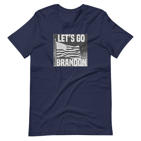 Let's Go Brandon Inverted American Flag Shirt